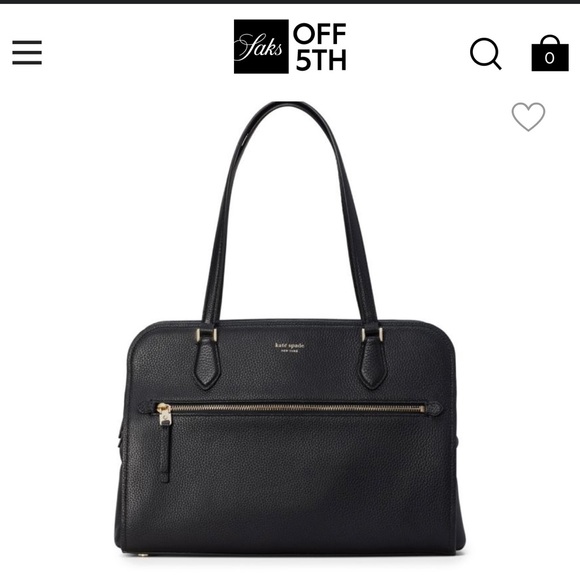 kate spade Handbags - KATE SPADE NEW YORK
Large Polly Leather Work Tote